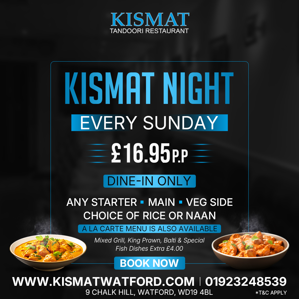 Kismat Tandoori Restaurant